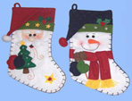Ivory Christmas Stockings